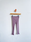 Zara Ribbed Set - Mauve (12-18M)