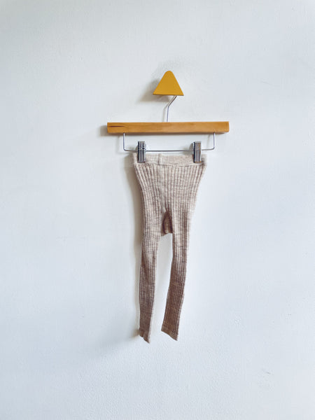 H&M Wool Blend Ribbed Leggings (6-12M)