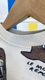 Zara Walrus Sweatshirt  (faded bluish marks) (3Y)