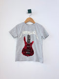 H&M Sequin Flip Metallica Tee (4Y)