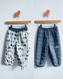 The North Face Winter Camping Theme Reversible Snow Pants (6-12M)