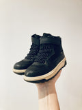 H&M Elastic Lace Velcro Boots (12 Kid)