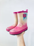 Deux Par Deux Tie Dye Rain Boots (13 Kid)
