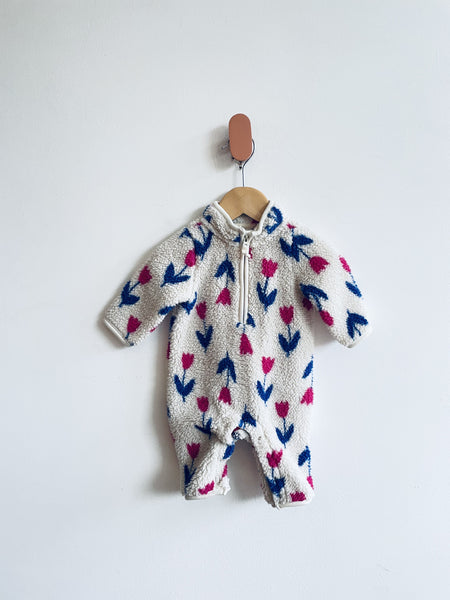 Carter's  Fleecy Tulip Romper (3M)