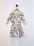 Raspberry Republic Caveman Dinosaur Dress (1.5-3Y)