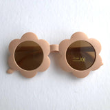 Sunglasses daisy shape - matt pastel finish: Mauve