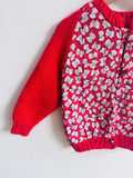 Handmade Quilted & Knit Cardigan (2-3Y)