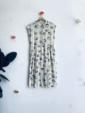 Compania Fantastica Maki Print Viscose Dress (hole where belt loop was removed) (Adult S)