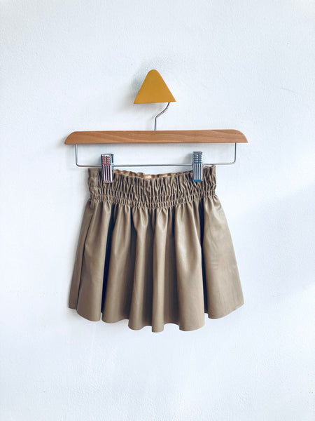 Zara Faux Leather Skirt (2-3Y)
