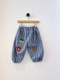 Handmade By Tokki Striped Nature Patch Pants (2Y)