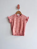 Miles The Label Ruffle Sleeve Ice Cream Top (3Y)