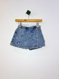 Zara Lilo & Stitch Denim Skort (3Y)