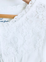 Lace Overlay Blouse // 5-6Y