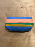 Handmade Quilted Boxy Zipper Pouch