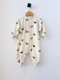 Dogs in Sweaters Romper // 3-6M