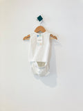 2 Piece Onesie Button Bloomer Set // 6M