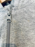 REALLY LOVED Organic Cotton Jersey Hoodie (faded stain top of zipper)// 3-6M