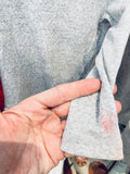 REALLY LOVED Wool Onesie (red mark on left sleeve)// 12-18M