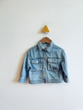 Zara Minnie Mouse Jean Jacket (pink mark on back sleeve) (12-18M)