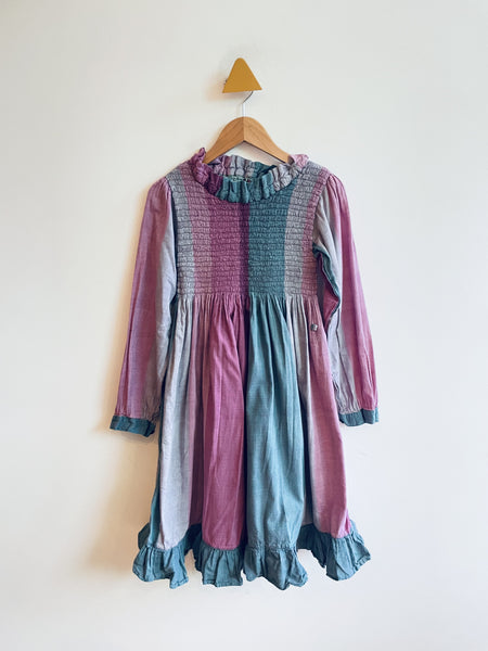 Tokki Smocked Striped Dress (7-8Y)