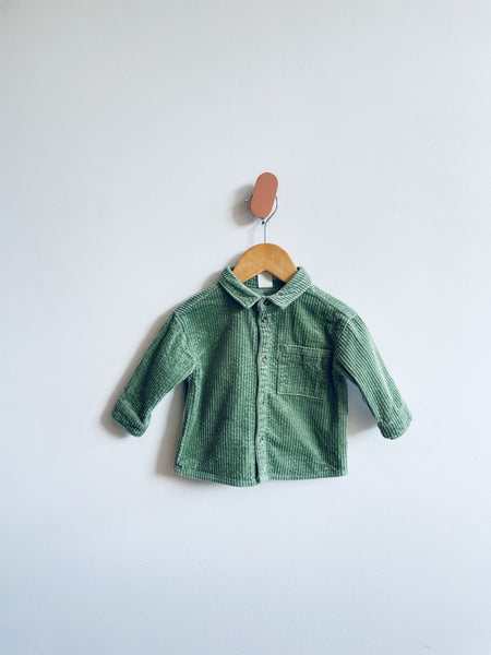 H&M Corduroy Shacket (4-6M)