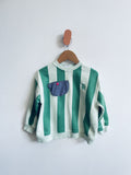 Zara REALLY LOVED Visibly Mended Striped Sweatshirt (markings) (3Y)