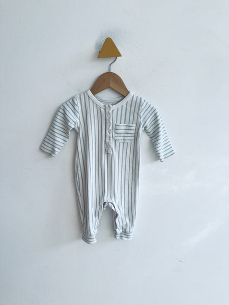 Pehr Striped Romper (3-6M)