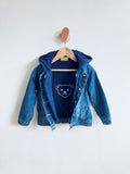 Steiff Hoodie Lined Bear Jean Jacket (18M)