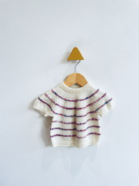 Handknit Handknit Short Sleeve Sweater (12M)