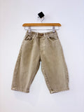 Zara Barrel Jeans (faded bleach marks. Kinda looks cool though) (2Y)