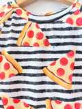 Handmade REALLY LOVED Pizza Dress (blue mark near top) (2-3Y)