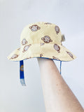 Flapjack Kids Lion & Monkey Sun Hat (12M-2Y)