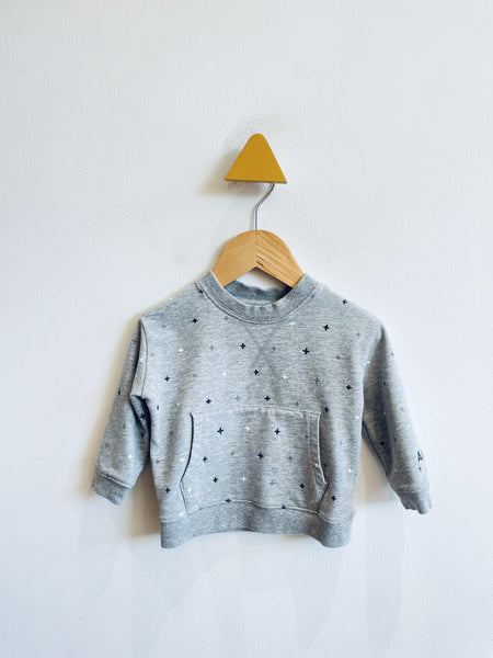 Am. X Petit Lem Plus Sign Sweatshirt (9M)