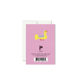 CHOUCHOU  — Miniature Greeting Card