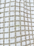 Snug Muslin Grid Set (minor highlighter marks on top) (12M)