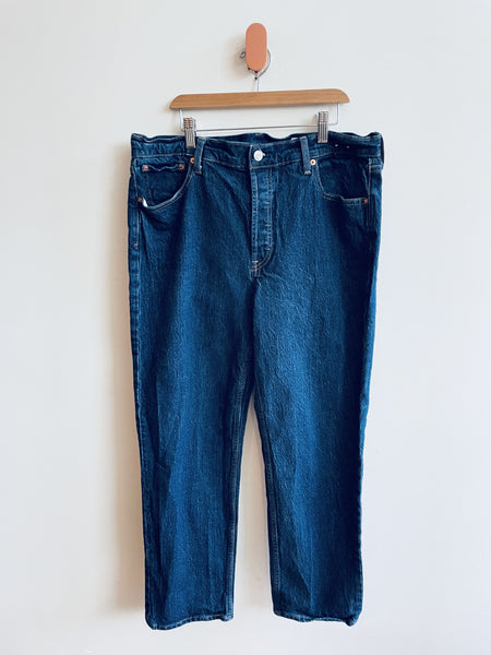 Gap High Rise Cheeky Straight Jeans (Adult 32)