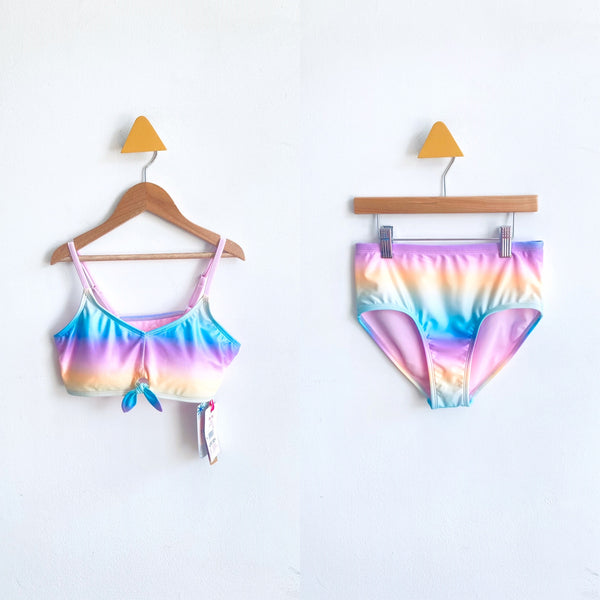 Justice Tie Dye Swim Set (10Y)