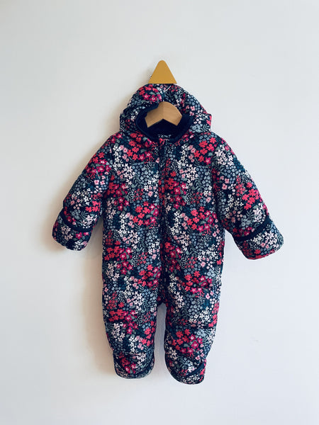 Gap Floral Snowsuit (6-12M)