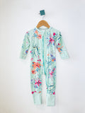 Bonds REALLY LOVED Floral Wondersuit (small mark on front & One on back) (12-18M)
