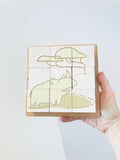 Coco Village Wooden Cube Puzzle (Animals) (10M+)