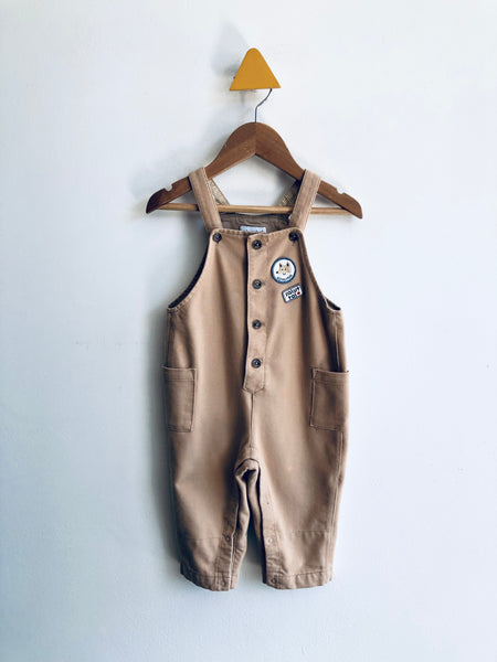 Absorba REALLY LOVED Fox Overalls (marking) (2Y)