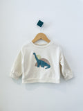 Carter's Dino Sweatshirt (minor mark on top) (12M)