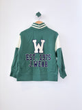 Zara Varsity Half Zip Sweatshirt (6-7Y)