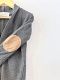 Os & Oakes Bamboo Blend Elbow Patch Cardigan (12-18M)