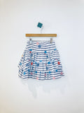 Chaser Tiered Stripes & Polka Dots Skirt (6Y)