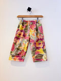 Handmade By Tokki Upcycled Floral Barrel Pants w/ Pocket (2-3Y)