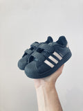Adidas Velcro Shell Toe Shoes (8 Toddler)