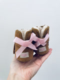 UGG Shearling Bow Bootie (2-3 Baby)