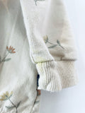 Rabbit & Bear REALLY LOVED Organic Cotton Floral Jogging Suit (faded marks on pants, highlighter on top & sleeve) (18M)