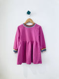 Hanna Andersson REALLY LOVED Rainbow Hem Dress (minor markings) (3Y)